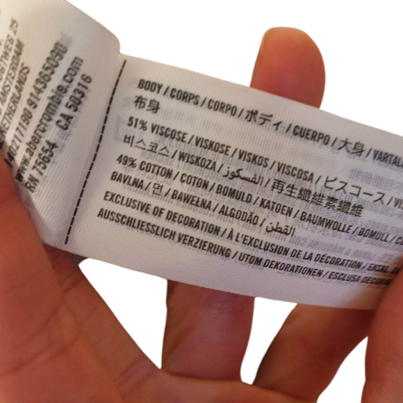 Abercrombie & Fitch Soft Checkered Blouse Gingham Brown Blue Button-Up - Picture 3 of 7